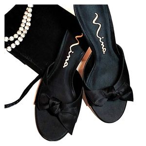 Nina Strapless Party Heels